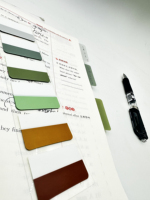 Etiquetas Adhesivas Transparentes para Índice, Marcadores de Páginas, Etiquetas con Logotipo, Notas Adhesivas Transparentes, Mini Notas Adhesivas, 160 Páginas