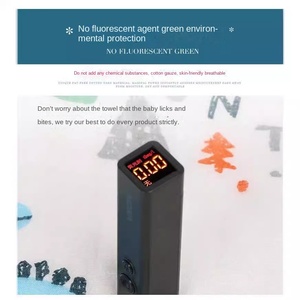 <span class=keywords><strong>Serviette</strong></span> de salive de dessin animé imprimé gaze à bulles haute densité <span class=keywords><strong>serviette</strong></span> de bain en coton à six couches écologique pour enfants bébés 25*48 maison - Product Image 2