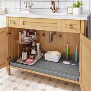 <span class=keywords><strong>Tappetino</strong></span> in Silicone Sottolavello con Drenaggio, Rivestimento Antiscivolo per Armadietto, Lavabile in Lavastoviglie, <span class=keywords><strong>Tappetino</strong></span> per Cassetto - Product Image 3