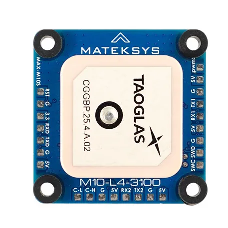 MATEK M10-L4-3100 ArudPilots AP_PERIPH DroneCAN BAROMETER GNSS COMPASS GPS Module for RC Multirotor Airplane