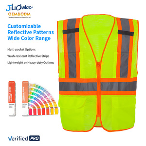 J & L 2025 OEM เสื้อกั๊กนิรภัยสำหรับขี่ม้าเสื้อกั๊กป้องกันภัยอุปกรณ์ Hi VIS เสื้อแจ็กเก็ตกันฝนสะท้อนแสง - Product Image 3