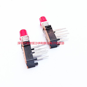 สวิตช์โยก A03 แบบ 3 ขา พร้อมไฟ LED สีแดง แสดงสถานะการล็อคเอง 3A 6-35VDC SPST สวิตช์เปิด-ปิดไฟ - Product Image 3