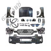 GZDL4WD 4X4 ABS Kits de pare-chocs avant pour Ranger T6 T7 T8 Upgrade to Wildtrack Car Exterior Accessories Conversion Bumper Body Kits