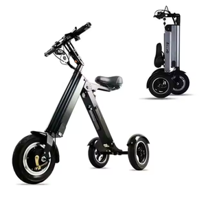 Mini vélo pliable avec batterie au lithium amovible 48V, pneu tubeless de 12 pouces, moteur de moyeu arrière 350W, pour les trajets quotidiens JYOP-AK1 E - Product Image 5