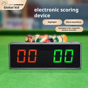 Marcador Electrónico LED Portátil para Billar, Mesas de <span class=keywords><strong>Snooker</strong></span>, Números Digitales Brillantes, Control Remoto Inalámbrico, Fácil Instalación - Product Image 1