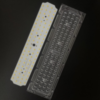 Módulo de PCB Lineal de 240x47mm con 84 LED SMD 3030, Motor de Luz LED 7S12P, Prototipo Rápido, Componente de Luz de Panel Delgado de Alto Lumen
