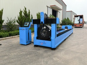 Thiết bị cắt Plasma <span class=keywords><strong>CNC</strong></span> với mâm cặp tự động 100a-160a-200a: Phù hợp với ống vuông & hình chữ nhật - Product Image 2