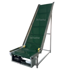 Einstellbarer 90-Grad-Bogen-Gürtelförderband Aluminiumband neigungsförderband zum Verkauf - Product Image 3