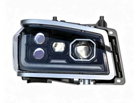 Ensemble de phares LED pour camion Howo 24V, phare LED complet, faisceau haut et bas, feux de jour DRL, clignotants, phare de remplacement