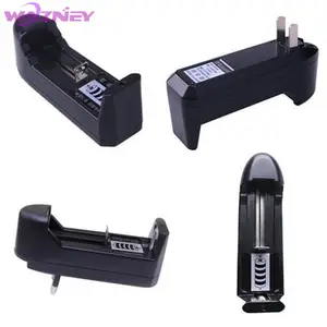 Foldable 3.7V Rechargeable Battery Charger power adapter folding for 18650 16340 14500 Li-ion Lithium US EU plug 100-240V