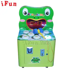 Crazy Frog Jumping Hit Hammer Game Machine Kids Arcade Redemption Machine à vendre
