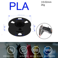 Filament PLA 1KG pour imprimante 3D, matériau plastique 1,75 mm, fournitures de qualité pour une impression nette et précise pour imprimante 3D