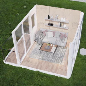 Villa prefabricada modular económica Estructura de acero de nuevo diseño Casa <span class=keywords><strong>verde</strong></span> Oficina Tienda <span class=keywords><strong>Apartamento</strong></span> Panel sándwich hecho - Product Image 2