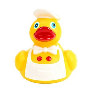 Promo Usine de Jouets Vente en Gros Jouets de Bain pour Bébé Très Vendus Jouets Créatifs pour Jouer dans l'Eau Petits Canards Jaunes en Forme de Chef - Product Image 2