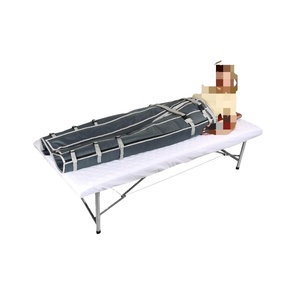 Mini appareil de pressothérapie pour drainage lymphatique, masseur de jambes à pression d'air pour amincissement corporel, pantalon de pressothérapie pour usage domestique et commercial - Product Image 5