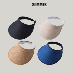 Bán Buôn Phụ Nữ Của Mùa Hè Mũ Rơm Rắn Màu Lớn vành Sun Visor <span class=keywords><strong>Hat</strong></span> Du Lịch Ngoài Trời Bãi Biển Cap - Product Image 4