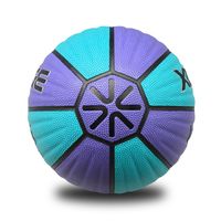 Ensemble de basket-ball de haute qualité avec pompe Ballon de basket-ball en cuir PU hygroscopique taille 7 BSCI/SEDEX