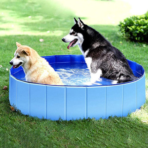 Piscina pieghevole <span class=keywords><strong>per</strong></span> animali domestici in PVC di nuovo Design giocattolo <span class=keywords><strong>per</strong></span> piscina con vasca da bagno <span class=keywords><strong>per</strong></span> cani da esterno di grandi o di piccole dimensioni - Product Image 3