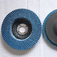 Disque à lamelles abrasif diamant 115mm personnalisé en acier inoxydable meulage papier sablé polissage rabat en fibre de verre zircone