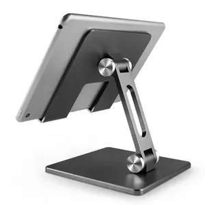 Adjustable Aluminium Alloy Tablet Stand Rotatable Support PC Tablet bracket Portable Metal Holder for iPad