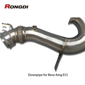 ท่อไอเสียตรงสำหรับ Mercedes Benz AMG E53 GLE53 GT53 2020+ วัสดุสแตนเลส 304 ท่ออัพเกรด - Product Image 5