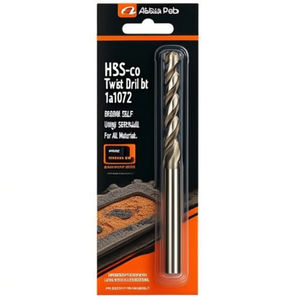 Hss-Co Twist <b>Drill</b> <b>Bit</b> Ta1072 Bright Self Centering <b>Long</b> Series Universal For All Materials - Product Image 2