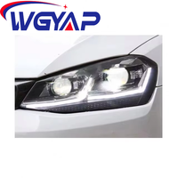 WGYAP Best-seller Nouveau Golf 3 MK3 Phares 12V Ambre Couleur de Lumière de Remplacement pour Volkswan Golf avec D2S D1S D3S Forme d'ampoule