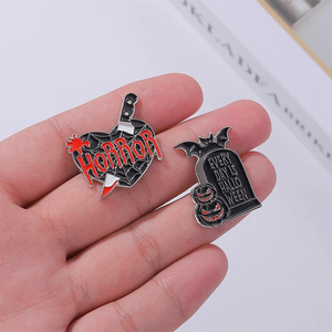 Bom Ma <span class=keywords><strong>Pins</strong></span> Đen Skeleton Ôm Phù Thủy Phù Thủy Trâm Cài Phù Hiệu Skeleton <span class=keywords><strong>Halloween</strong></span> Trang Trí Ve Áo <span class=keywords><strong>Pins</strong></span> - Product Image 6