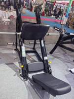 Presse à jambes à charge libre pour salle de sport professionnelle, équipement de musculation robuste pour le bas du corps, machine d'entraînement de force linéaire à 45 degrés