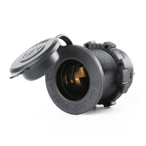 Waterproof Dustproof Universal <strong>12V</strong> Electronic <strong>Car</strong> Cigarette Lighter Power <strong>Socket</strong> for <strong>Car</strong> Boat - Product Image 1