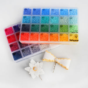 Kaufen Sie 48 Farben Perlen 2 Boxen Set Mini 2.6MM Artkal Perler Perlen Kinder Gitter Verpackung - Product Image 4
