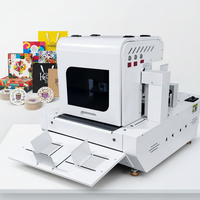 Machine d'impression numérique à jet d'encre automatique à grande vitesse 30 m/min pour emballages, sacs, boîtes et sous-verres