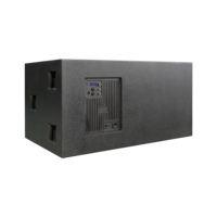 Accuracy Pro Audio WQ218D3 Sistema de sonido de alta calidad 1100W * 2 Dual 18 "Bass-Reflex Active Subwoofer para escenario