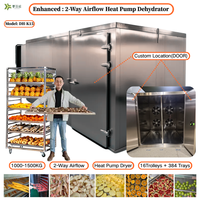 2000KG/Batch DH-K15 RVS Dadel Droger, Fruit Warmtepompdroger, Fruitdroogmachine, Voedseldroger, Fruitdroger
