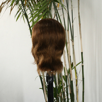 Prix usine 100% cheveux humains poupée mâle cheveux Mannequin têtes sans barbe cheveux naturels tête d'entraînement Mannequin
