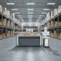 Máquina de Corte de Vinilos para la Industria Publicitaria TC OEM/ODM, Nuevo Diseño 1625, Plotter de Corte Digital de Cama Plana para Cartón y PP
