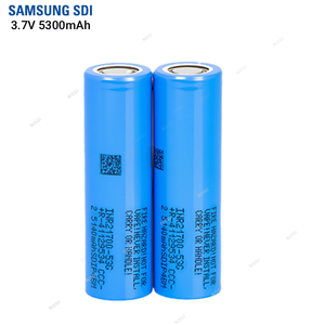 Batterie Samsung de qualité supérieure 5300mAh 21700, cellule INR21700-53G, cellule lithium-ion à haute densité énergétique, performance stable, remplace 5000mAh - Product Image 1