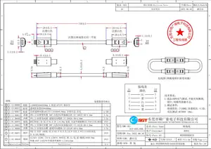 Soulin kabel ekstensi konektor IP67 Pria Wanita, tahan air untuk mobil perahu luar ruangan LED Strip cahaya Jumper Harness