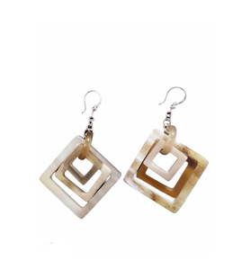 Wholesale Buffalo Horn <b>Earrings</b> for Sensitive Ears Luxury Eco-Friendly Handmade <b>Top</b>-quality - Product Image 2