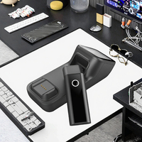 Lecteur de codes-barres sans fil 2D automatique avec interface USB, lecteur de codes-barres sans fil pour supermarché, entrepôt en stock