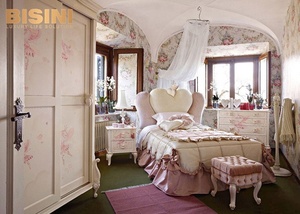 <span class=keywords><strong>Letto</strong></span> per Bambina <span class=keywords><strong>a</strong></span> Forma di <span class=keywords><strong>Cuore</strong></span> dal Design Speciale, Set Camera da <span class=keywords><strong>Letto</strong></span> per Bambini in Legno Dipinto <span class=keywords><strong>a</strong></span> Mano - Product Image 5