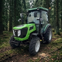 Traktor Pertanian 40HP dengan Part Opsional Mesin Pertanian 4x4 RH1304 Mini Traktor untuk Pertanian