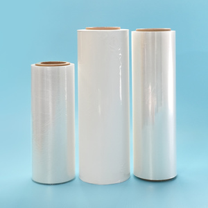 Rouleau de film rétractable POF souple de <span class=keywords><strong>qualité</strong></span> alimentaire haute clarté avec dimensions personnalisables et fonction anti-humidité pour l'emballage de livres - Product Image 3