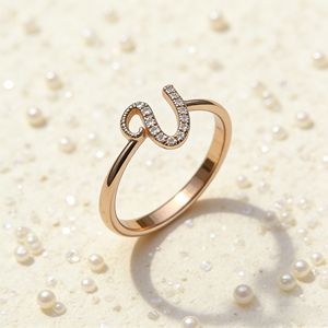 CUSTOM SILVER 10K/14K <b>GOLD</b> PLATED SOLID <b>GOLD</b> LAB GROWN DIAMOND ZICON ENGAGEMENT CLUSTER <b>RING</b> UNISEX CUTE ANNIVERSARY ALPHABET - Product Image 2