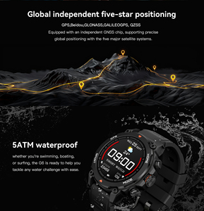 Festival des achats de septembre Montre intelligente pour hommes G6 1.43 pouces 450mah 5ATM Montre intelligente de sport étanche avec fonction de prières GPS - Product Image 6
