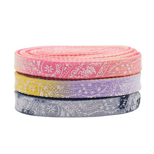 Cordones luminosos de flores de anacardo planos que brillan en la oscuridad de <span class=keywords><strong>50</strong></span>-200CM del fabricante Weiou para zapatos Air 700S con estilo a la moda - Product Image 4