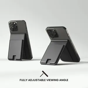 Nuevo Porta Tarjetas Magnético Magsafe de Cuero PU para Celular, Funda con Bolsillos Magnéticos para Tarjetas para <span class=keywords><strong>iPhone</strong></span>, Soporte Magnético Delgado para Smartphone - Product Image 2