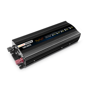 Inversor <span class=keywords><strong>de</strong></span> Corriente para <span class=keywords><strong>Auto</strong></span> <span class=keywords><strong>de</strong></span> Onda Sinusoidal Pura, 2000W, 12V/24V a 220V, Inversor <span class=keywords><strong>de</strong></span> Energía Solar <span class=keywords><strong>de</strong></span> 2000 Vatios - Product Image 4