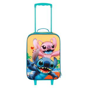 Karactermania For Dis-ney Lilo and <b>Stitch</b> Ocean-Soft 3D Trolley <b>Suitcase</b>, Blue - Product Image 2