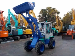 Le Japon a utilisé la chargeuse sur pneus Komatsu WA40 mini chargeuse, prix bon marché Komatsu wa40 payloader à Shanghai Chine WA40 WA40 - Product Image 5